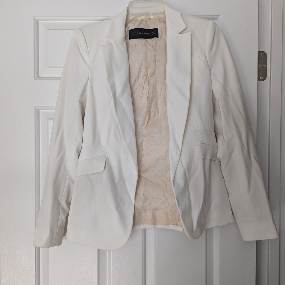 Zara Cream Blazer